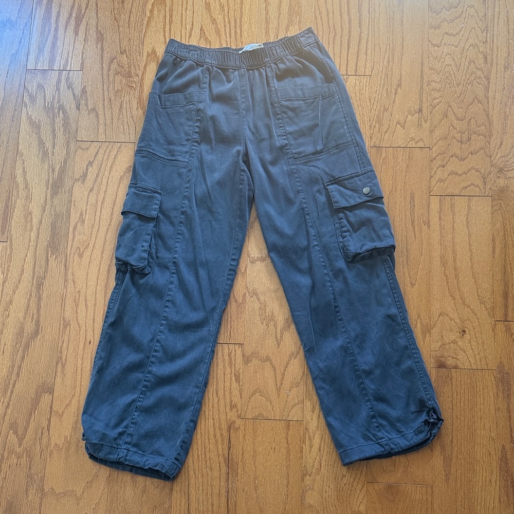 Women's Navy Cargo Jogger Pants